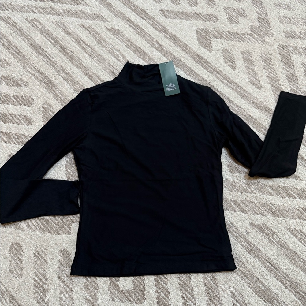 Wild Fable Black Turtleneck Sweater
